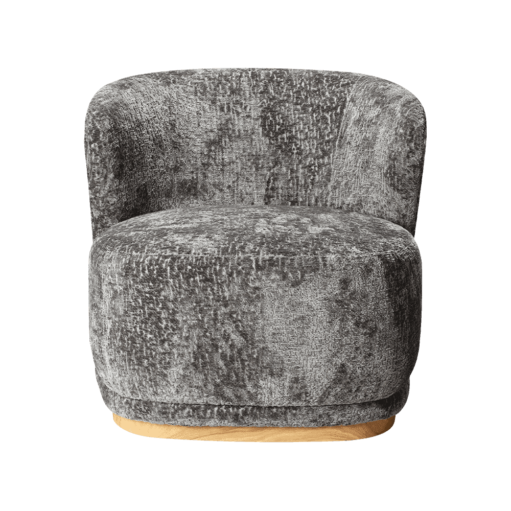 Ghế nghỉ ngơi đệm bọt biển màu xám