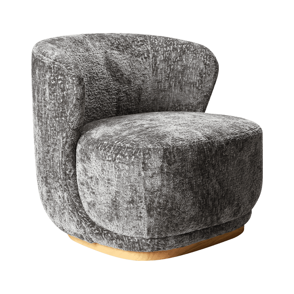 Ghế nghỉ ngơi đệm bọt biển màu xám