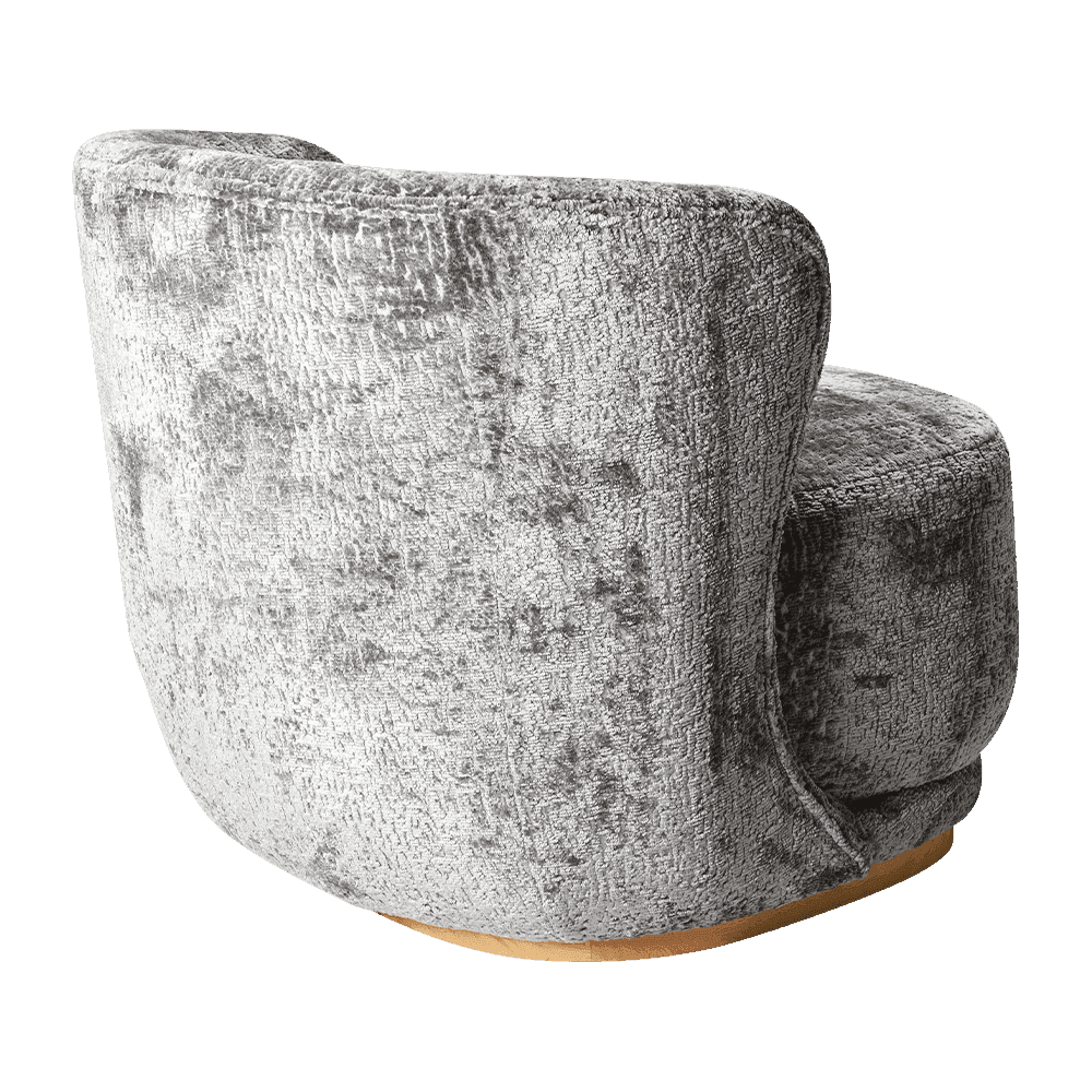 Ghế nghỉ ngơi đệm bọt biển màu xám