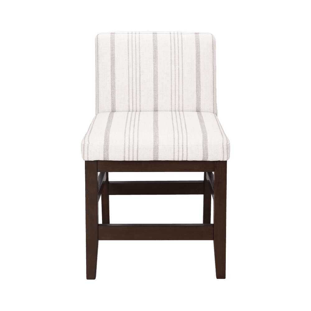 Vải sọc ghế gỗ rắn