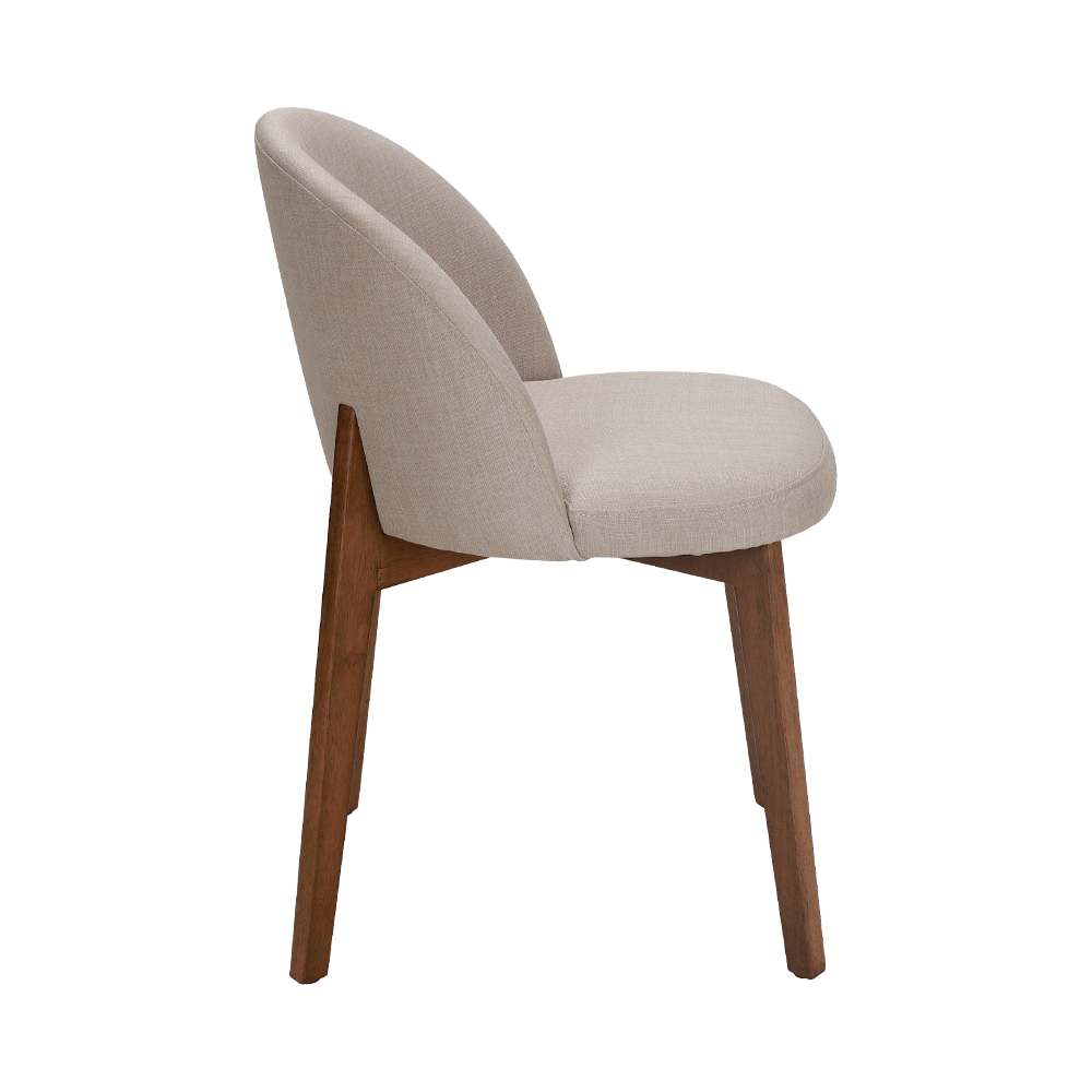 Ghế ăn bằng gỗ rắn không có cánh tay