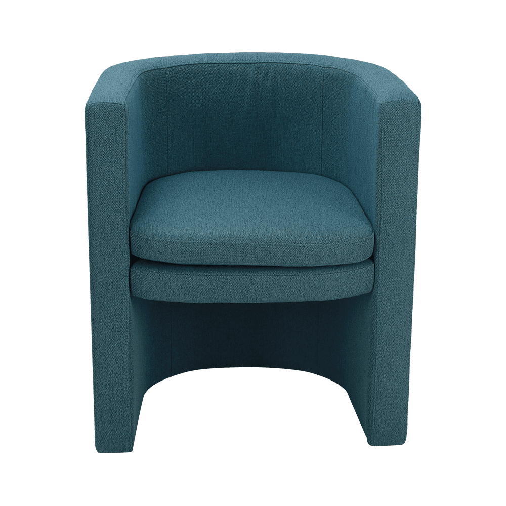 Ghế gỗ màu xanh hải quân