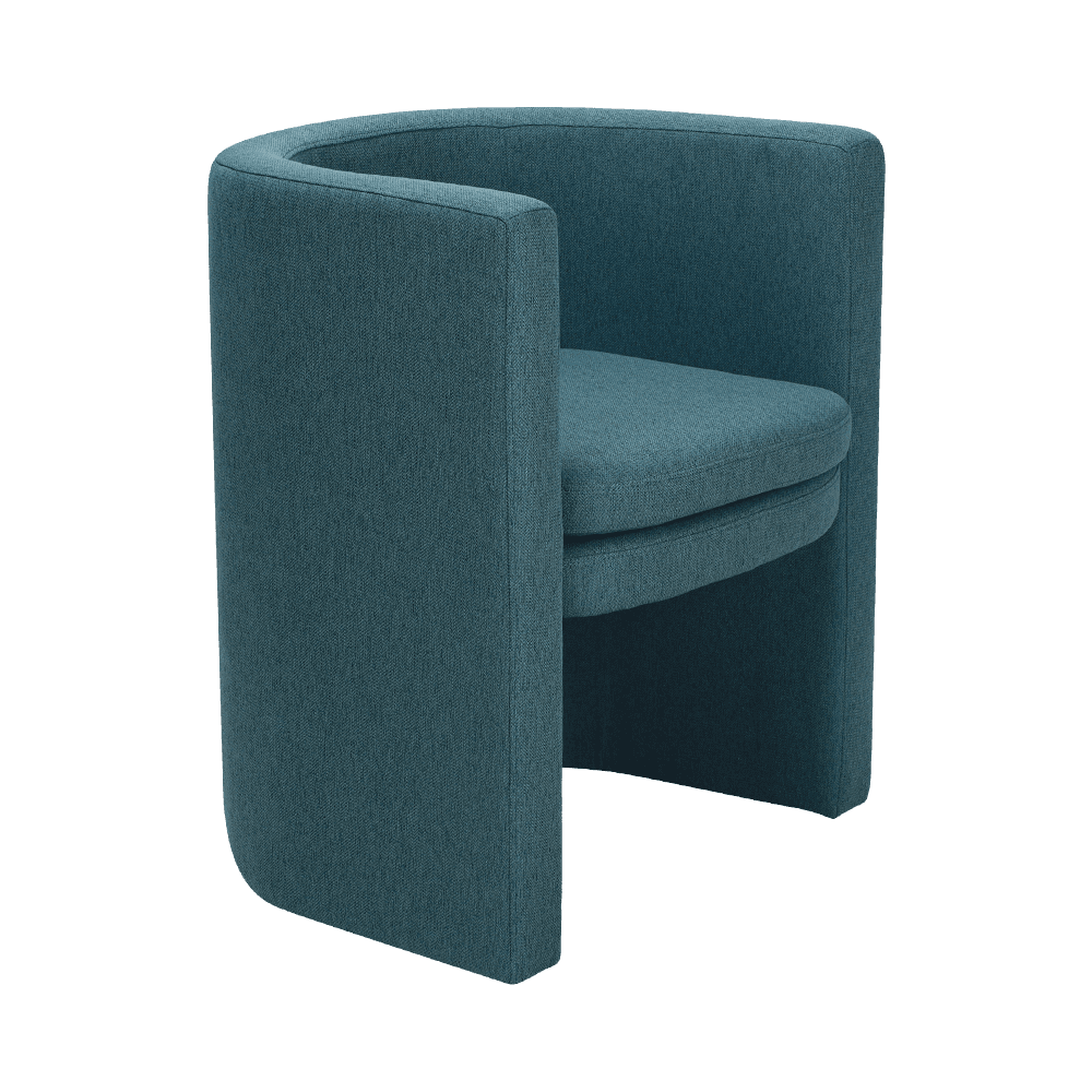 Ghế gỗ màu xanh hải quân