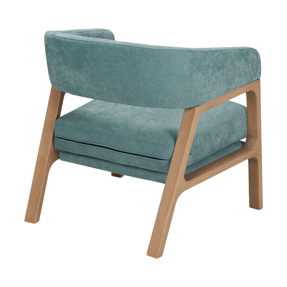 Ghế đệm bằng bọt cao su gỗ