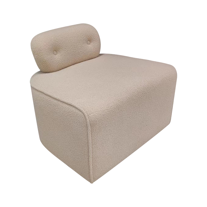 Vải không có cánh tay ghế sofa đơn